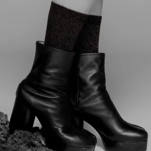 021140950 Kozue Collab Sparkling Tabi Crew Socks