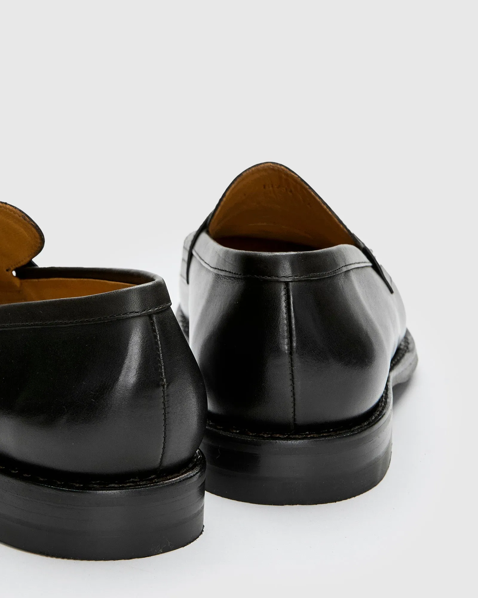 Adonis Loafer in Noire-Lis Noir