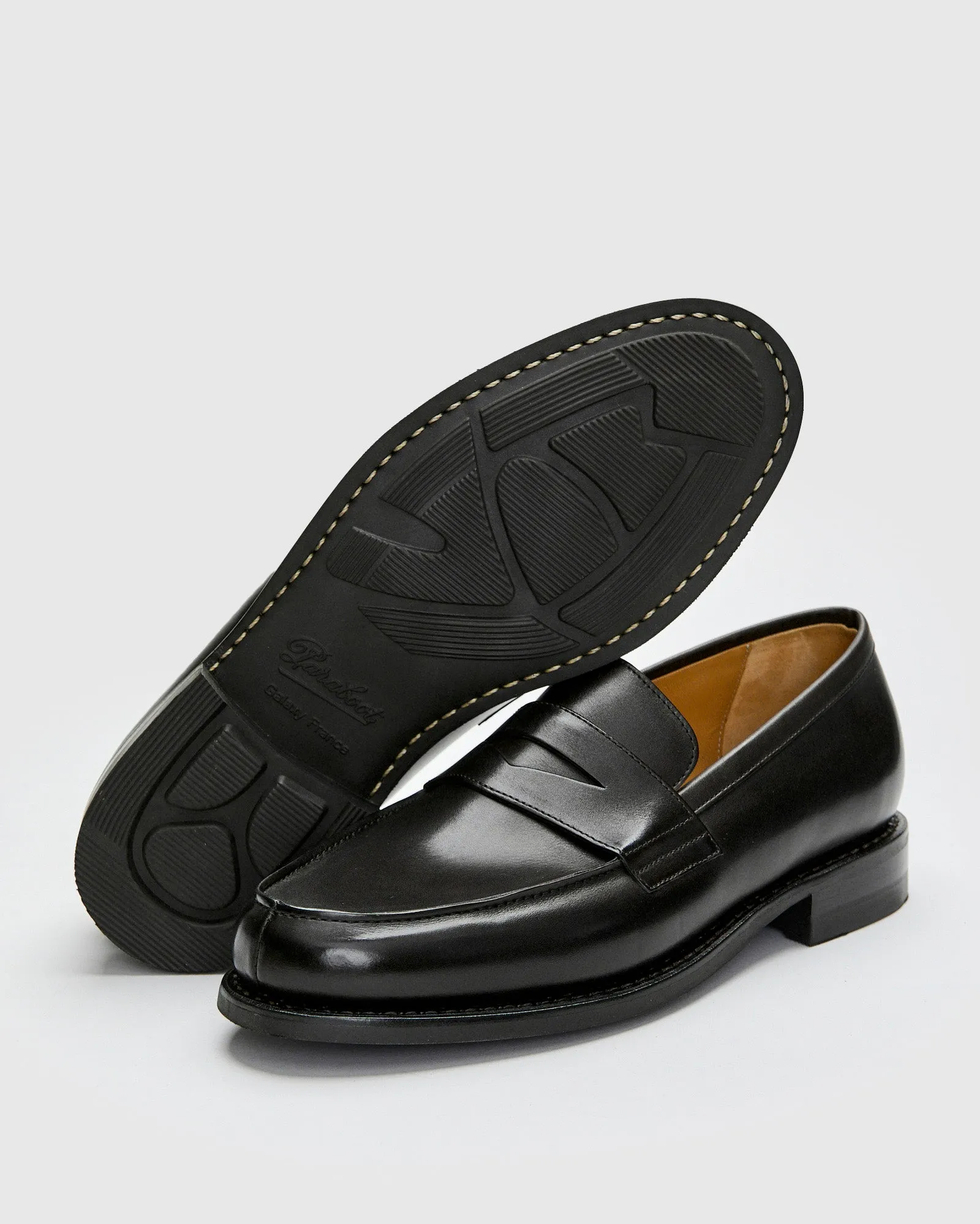 Adonis Loafer in Noire-Lis Noir