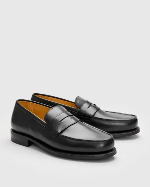 Adonis Loafer in Noire-Lis Noir