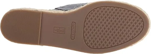 Aerosoles Women's Rose Gold Sandal, mid Blue Suede, 7.5 M US