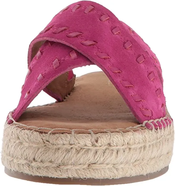 Aerosoles Women's Rose Gold Sandal, Pink Suede, 7 M US
