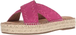Aerosoles Women's Rose Gold Sandal, Pink Suede, 7 M US