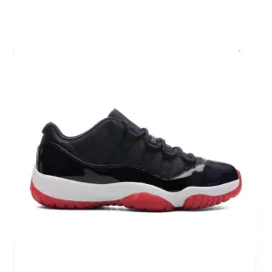 Air Jordan 11 Retro Low 'Bred' (PS) - Black/Varsity Red/White