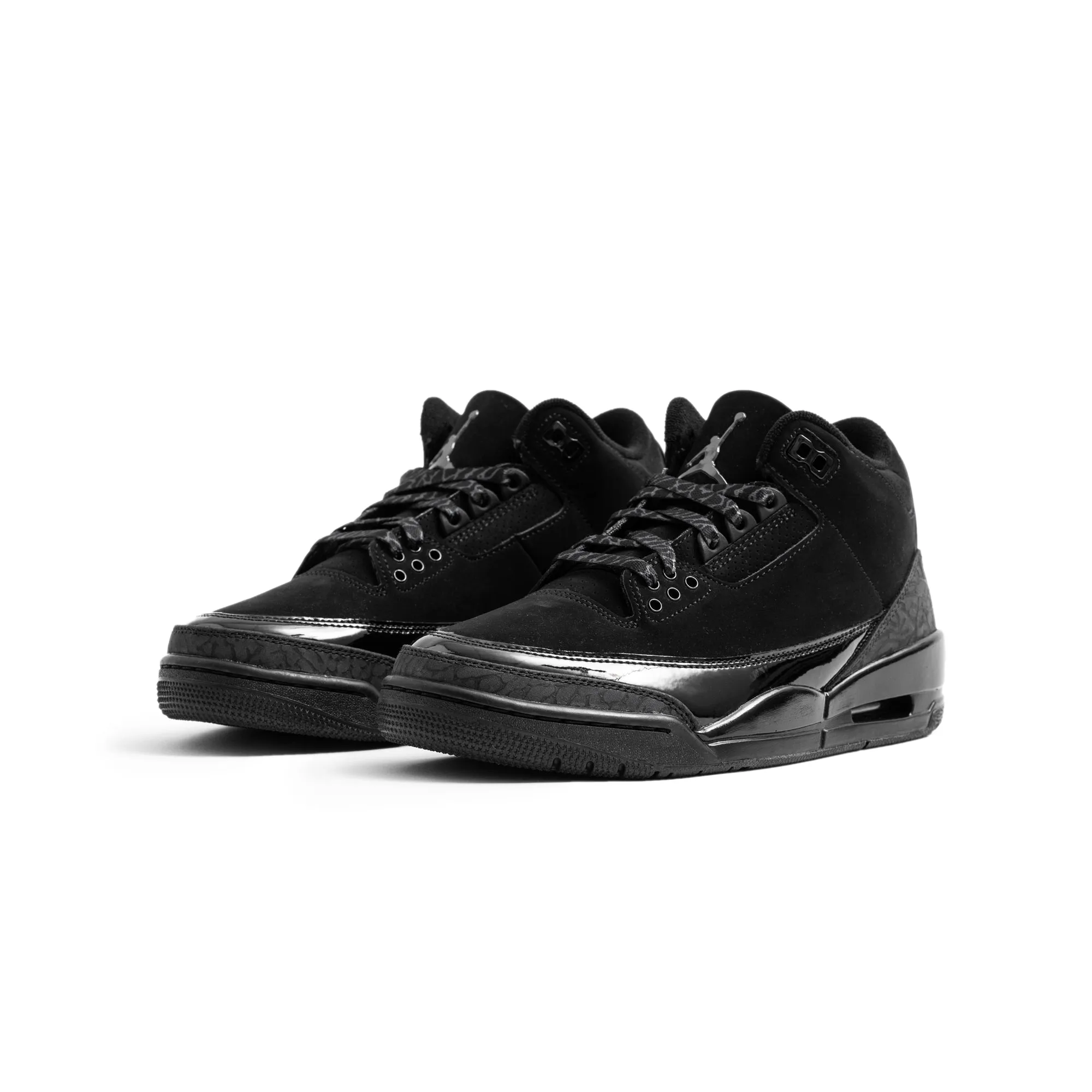 Air Jordan 3 Mens Retro "Black Cat" Shoes