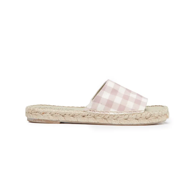 Amelia Beige Gingham