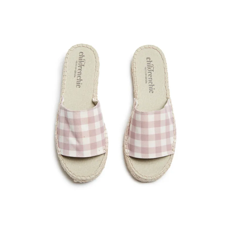 Amelia Beige Gingham