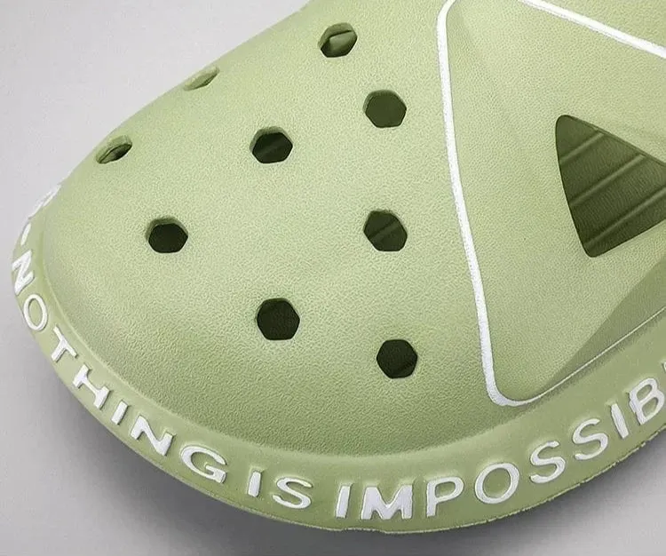 AquaSport: Dual-use Beach Slippers, Men's Work Non-slip Wear Crocs