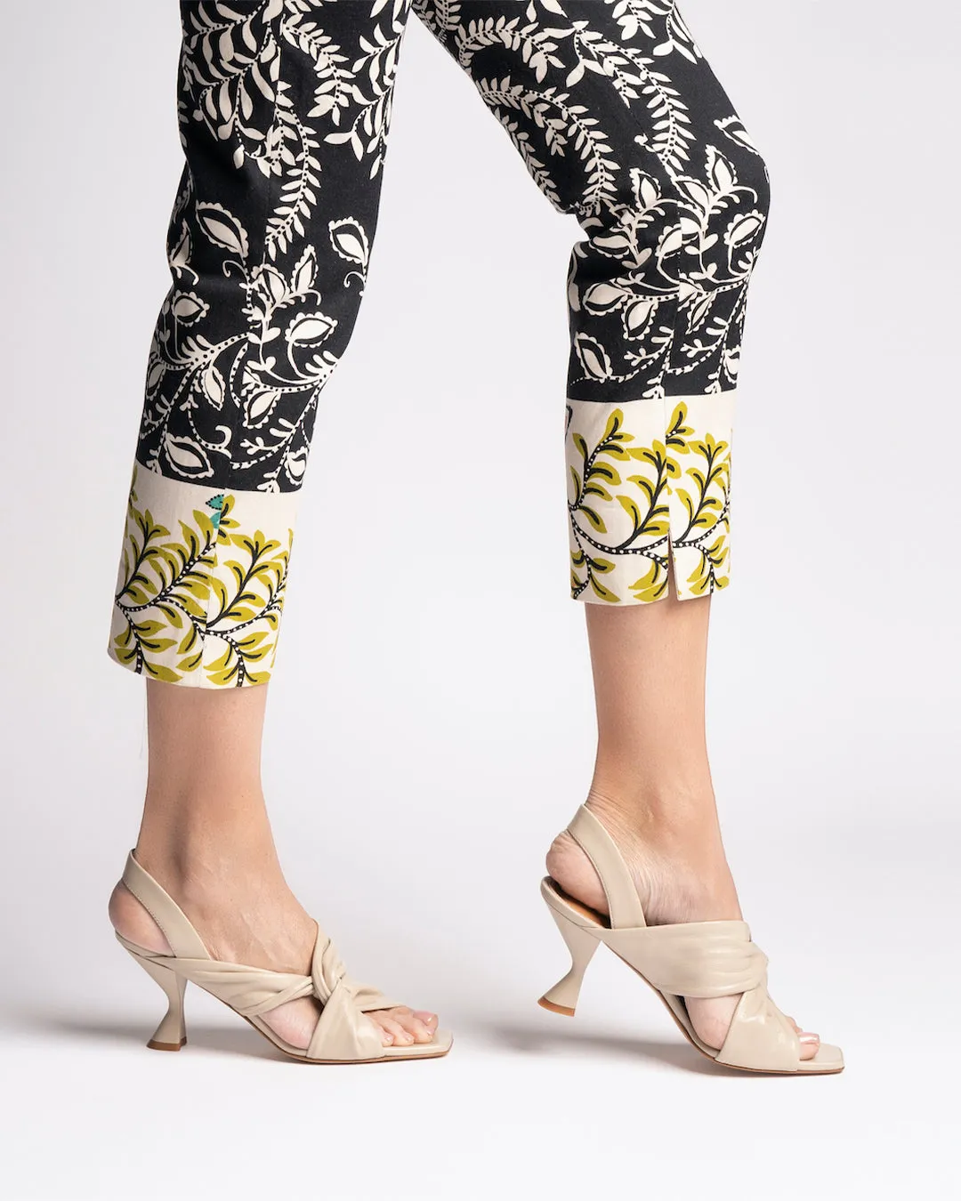 Asami Nude Beige Soft Nappa Sandals