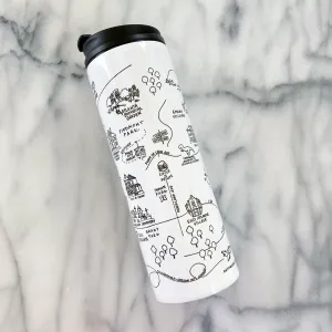 Atlanta map tumbler