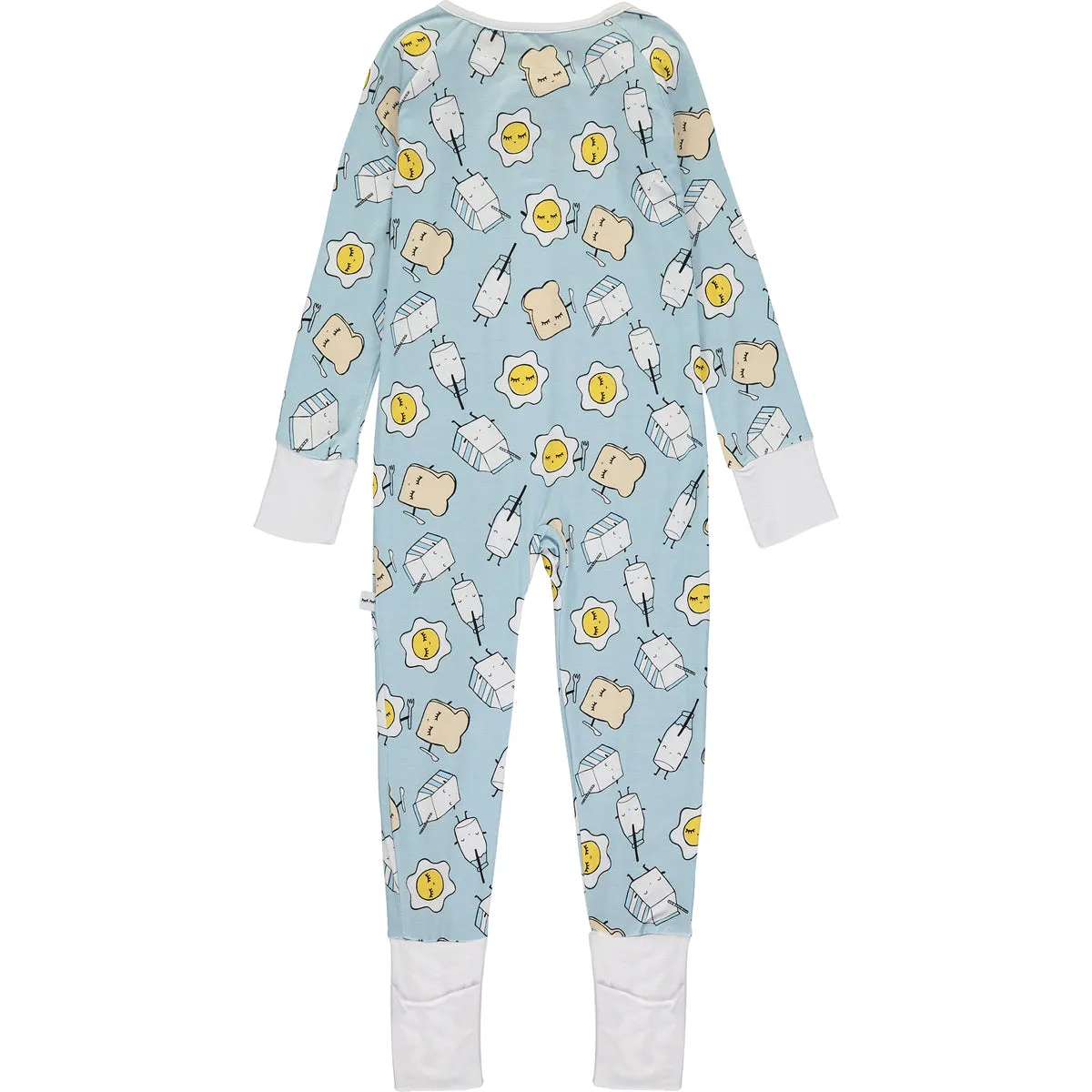 Baby Boys Blue Breakfast Buddies Sleepsuit