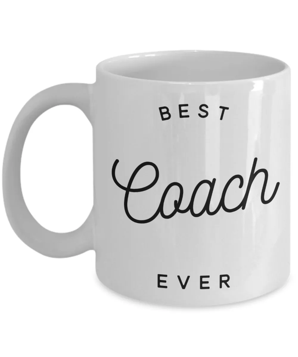 Baseball Coach Gifts Football Coach Mug Soccer Coach Gifts Best Coach Ever Coffee Cup