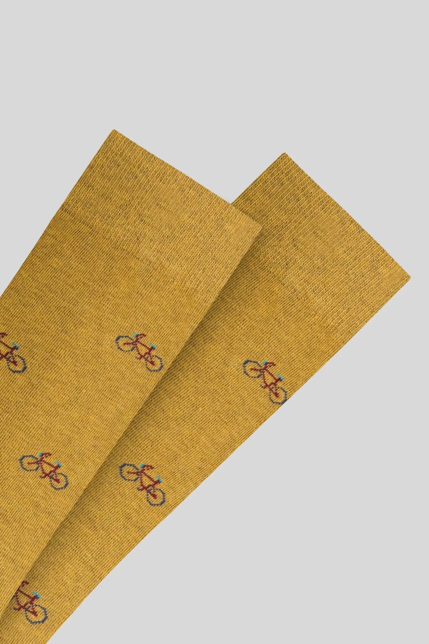 bicycle yellow sock