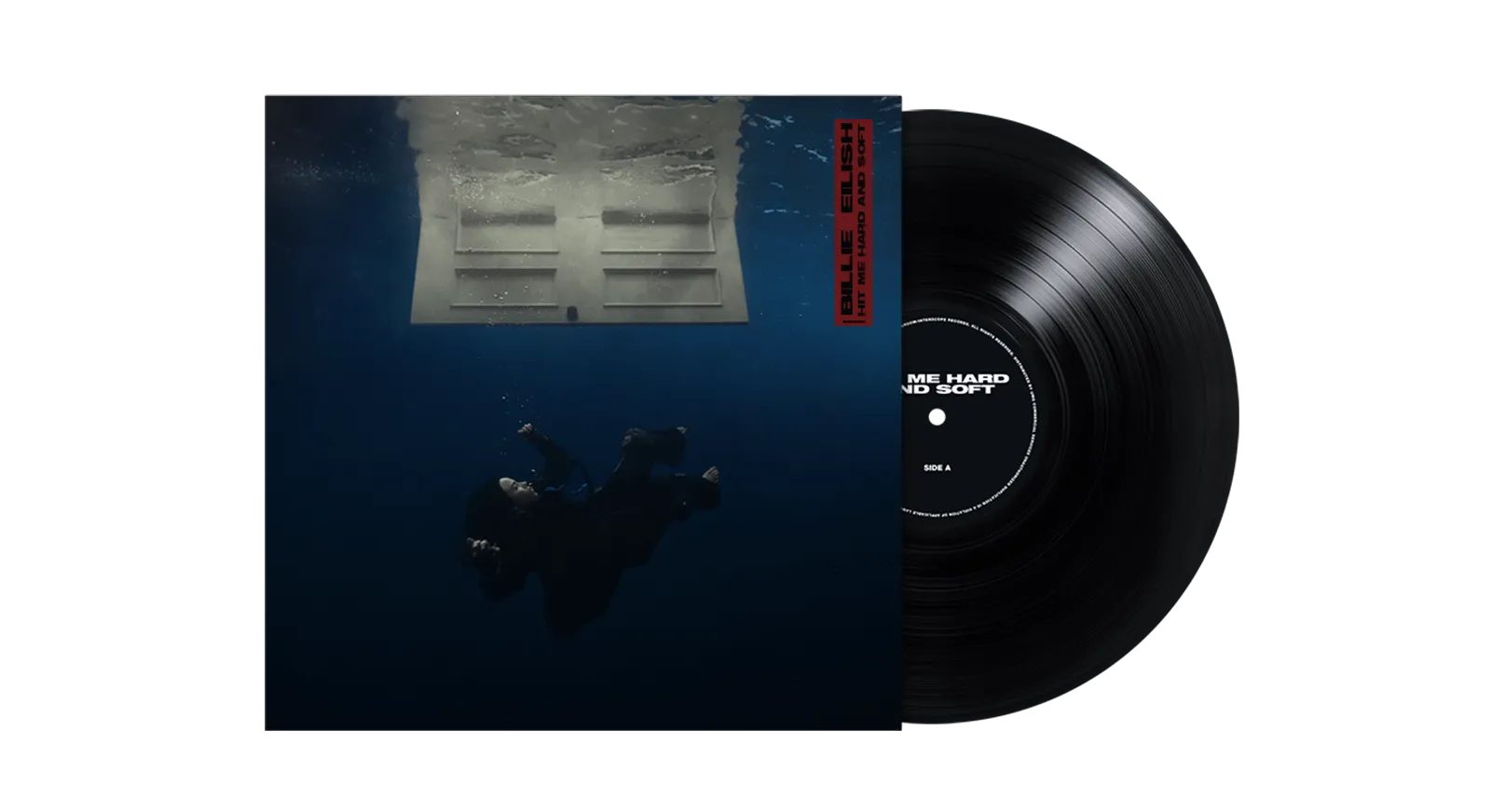 Billie Eilish : HIT ME HARD AND SOFT (Recycled Black Vinyl Gatefold)