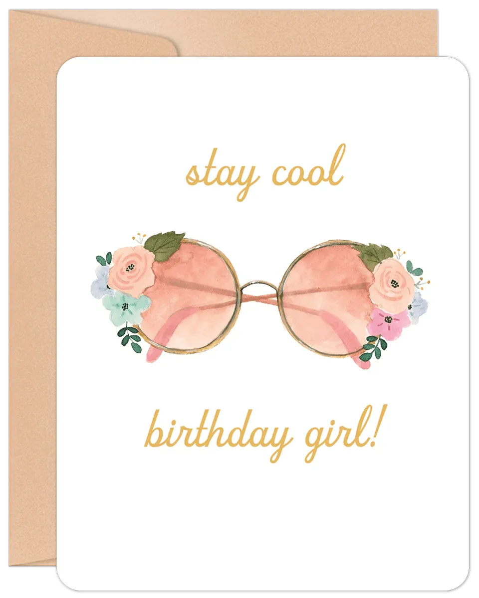 Birthday Card - Stay Cool