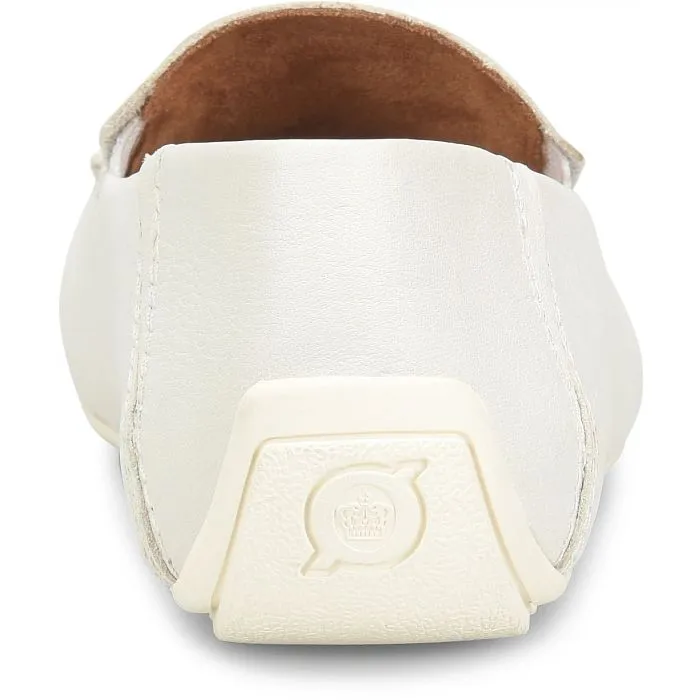 Born Men's Marcel Driving Moc - White (Sea Salt)