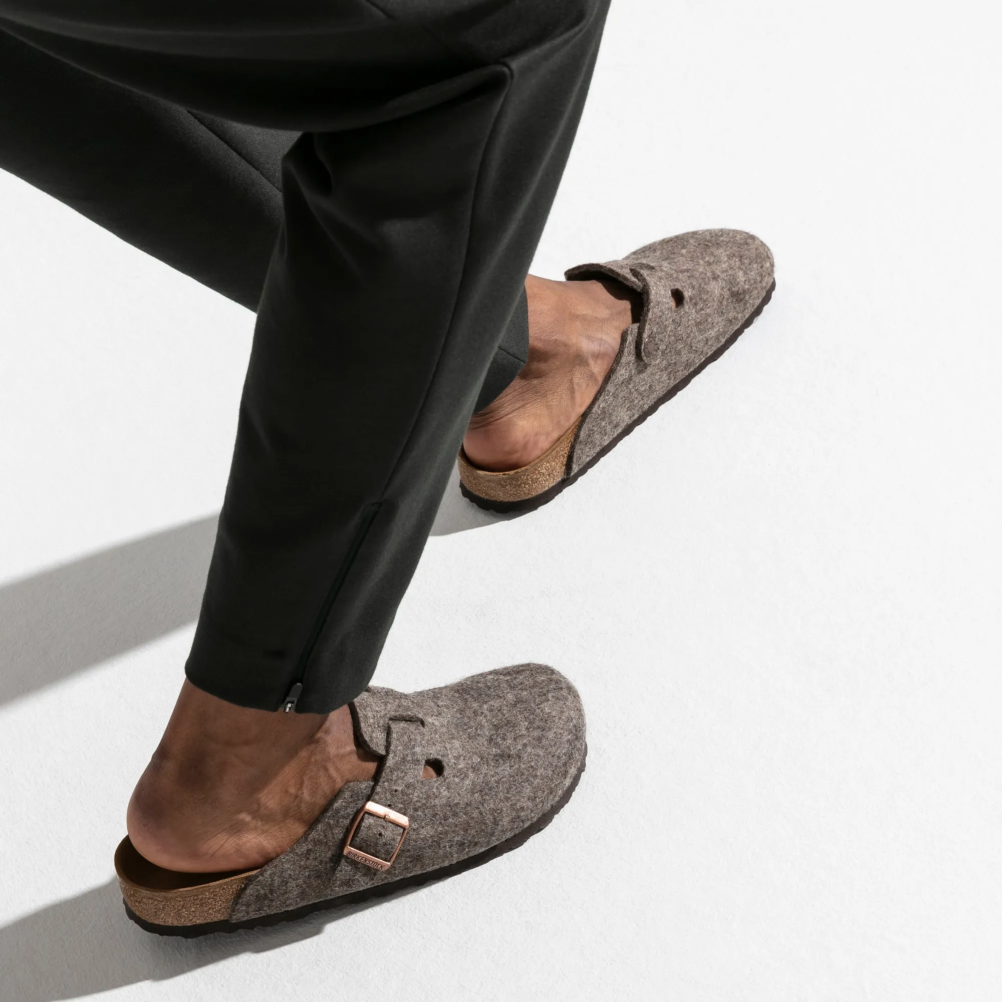 Boston Wool Felt Clogs