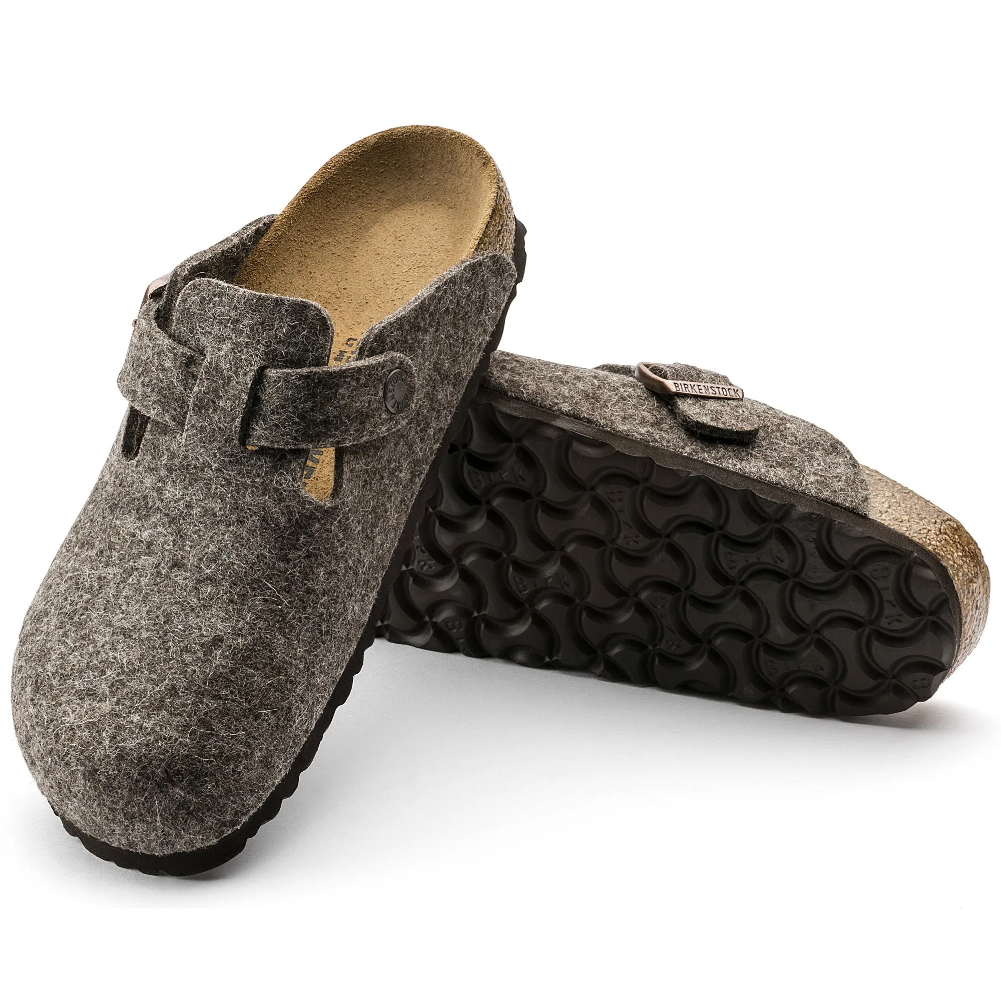 Boston Wool Felt Clogs