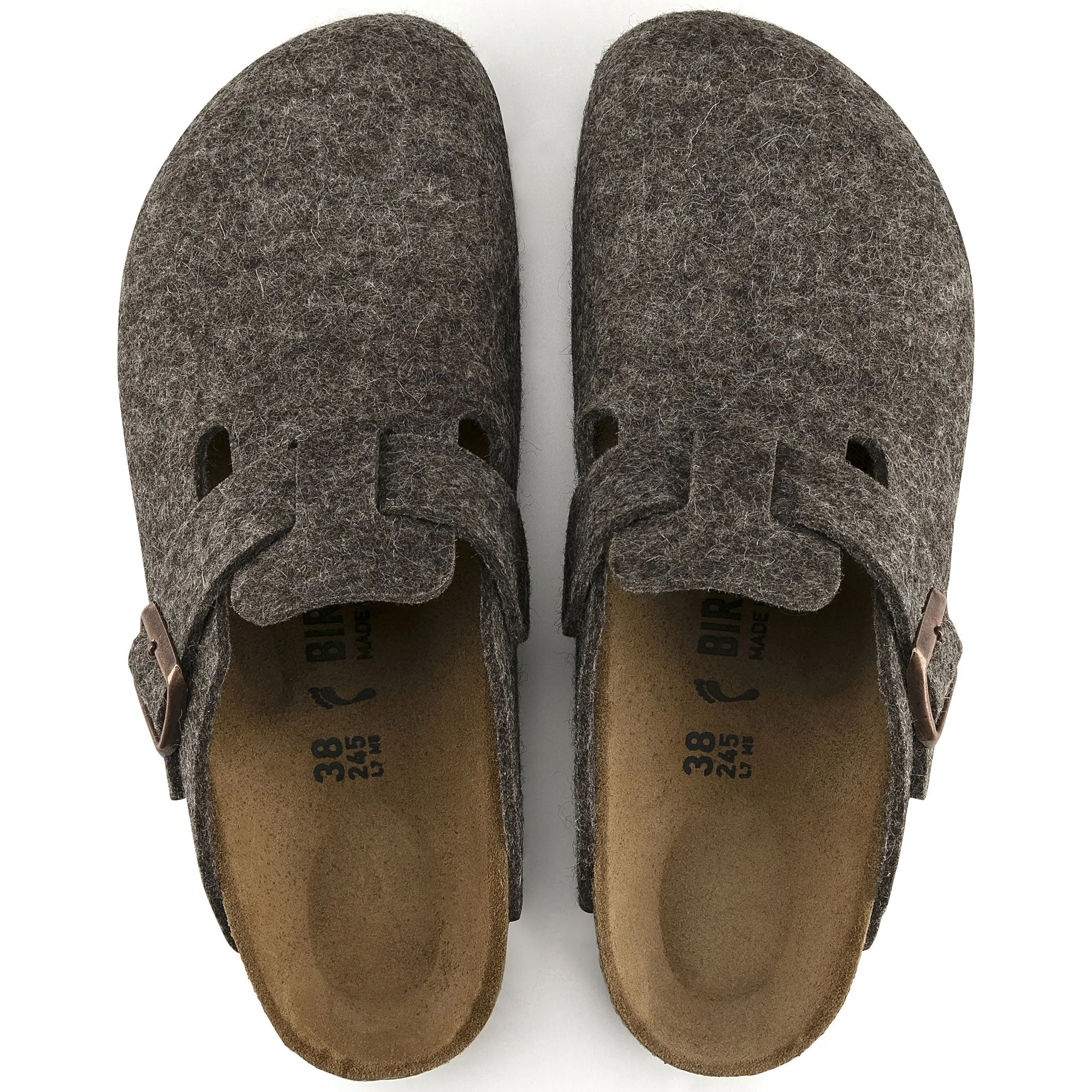 Boston Wool Felt Clogs