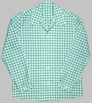 Cabana Shirt Green Checks