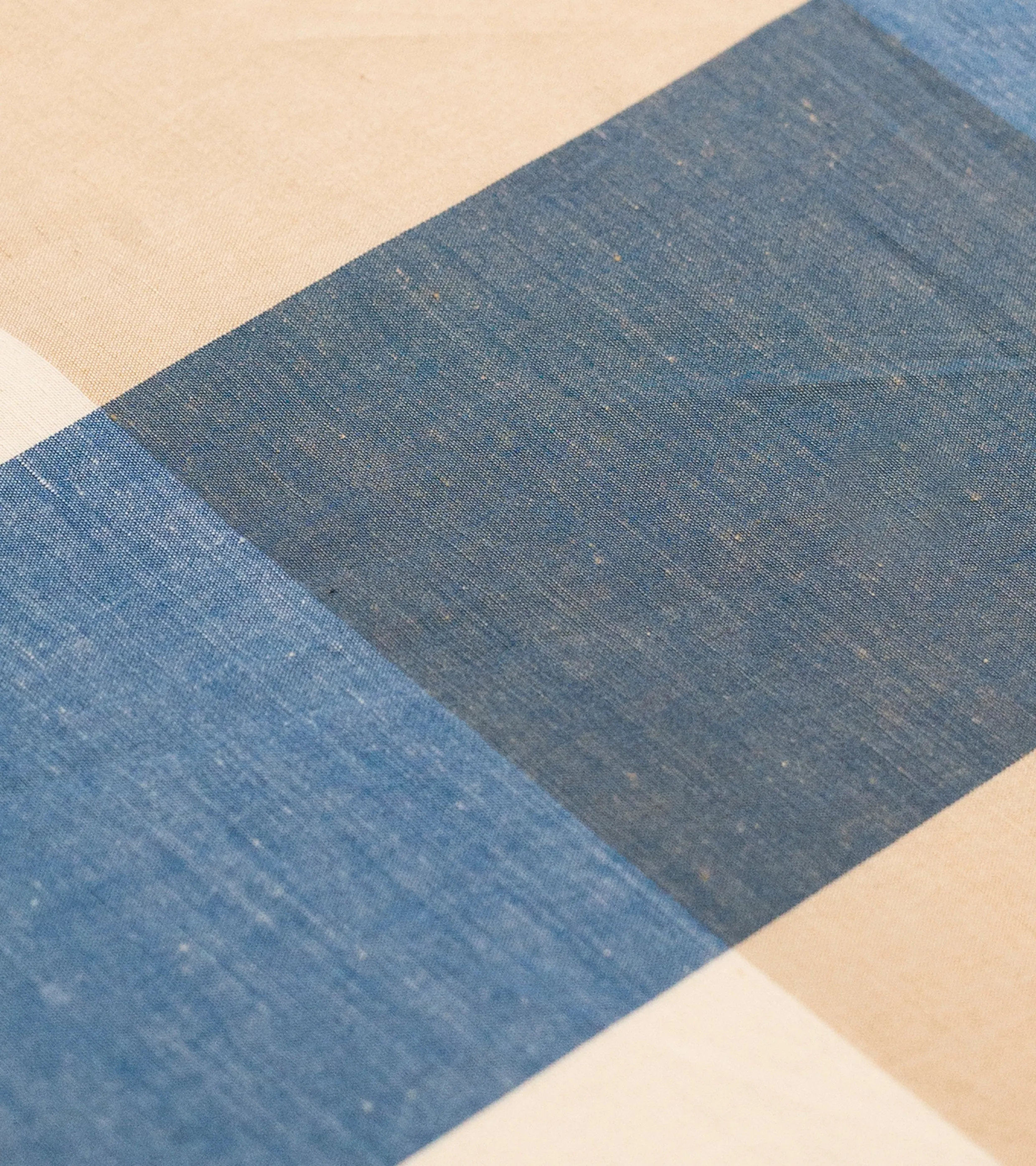 Cabana Shirt Made-to-Order Blue/Beige Checked