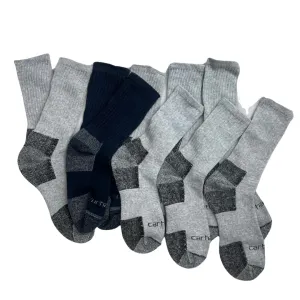 carhartt men's all season premium cotton crew socks