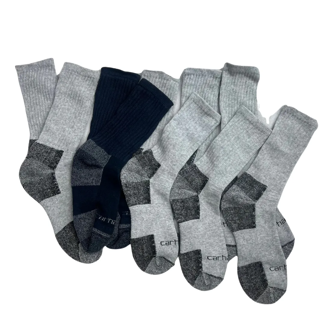 carhartt men's all season premium cotton crew socks