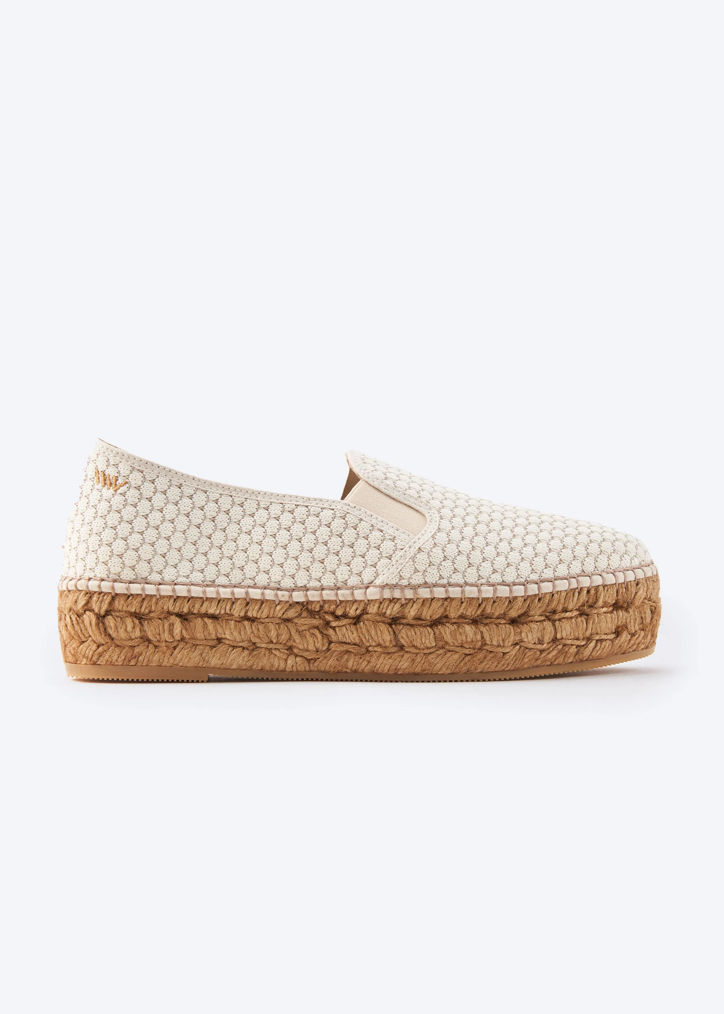 Castell Limited Edition Canvas Espadrille Platforms