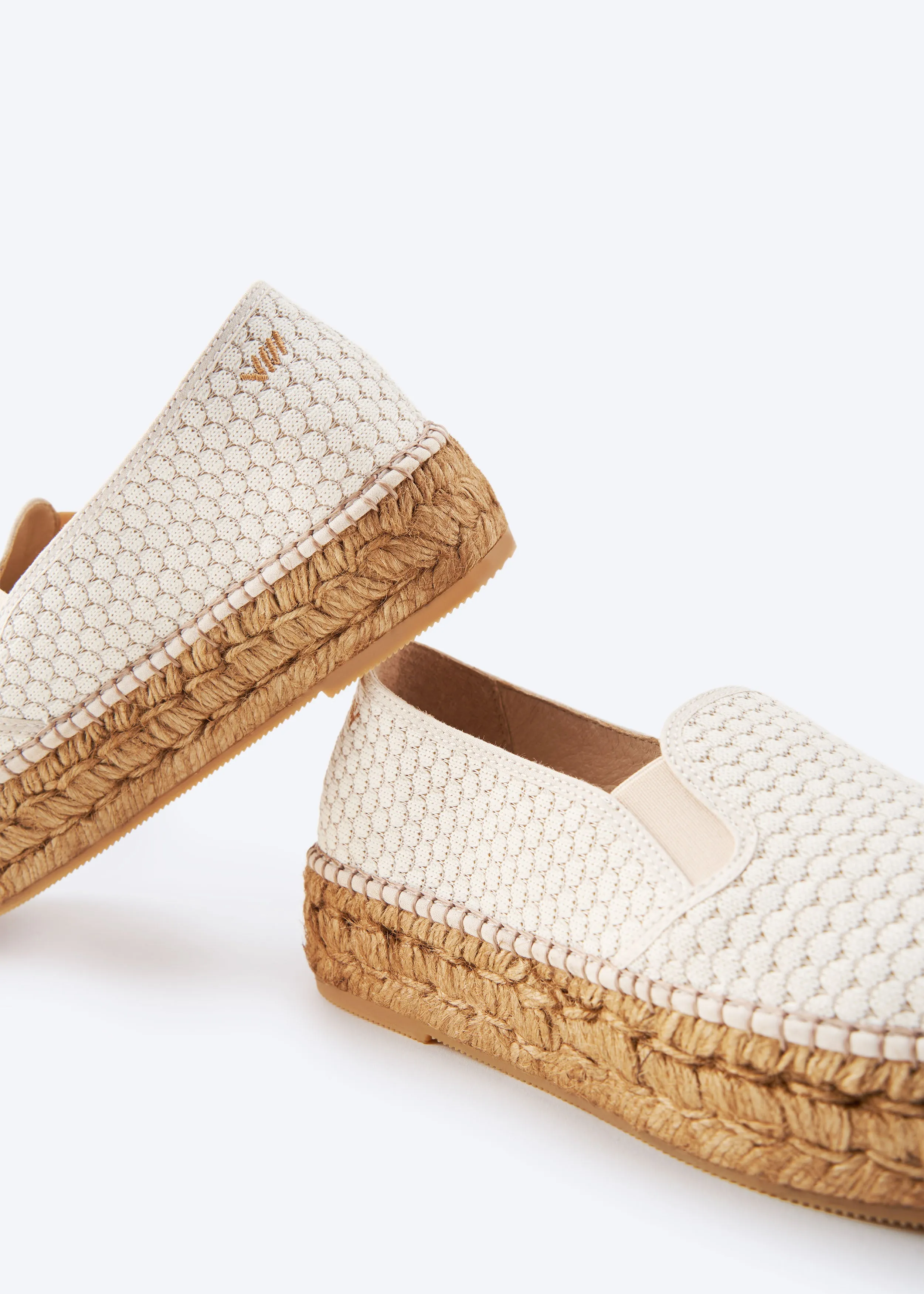 Castell Limited Edition Canvas Espadrille Platforms