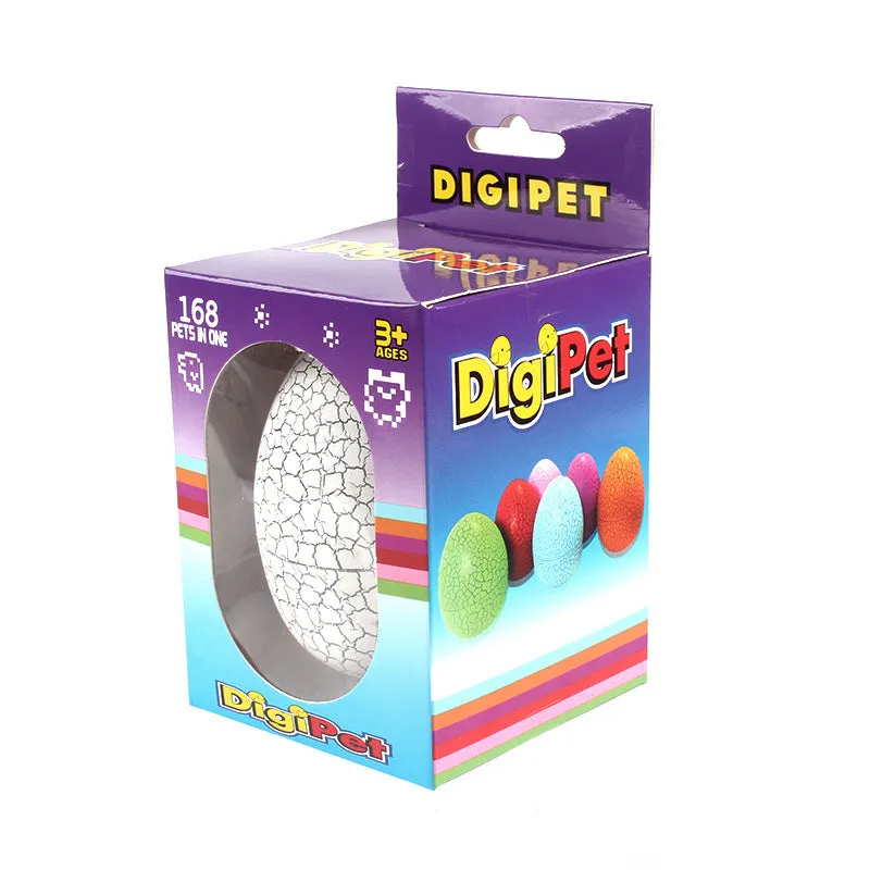 Child Electronic Pet Toy Egg Virtual Digital Pet Tumbler Dinosaur Egg Toy Green egg pink machine