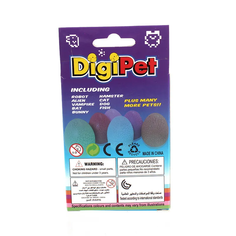 Child Electronic Pet Toy Egg Virtual Digital Pet Tumbler Dinosaur Egg Toy Green egg pink machine