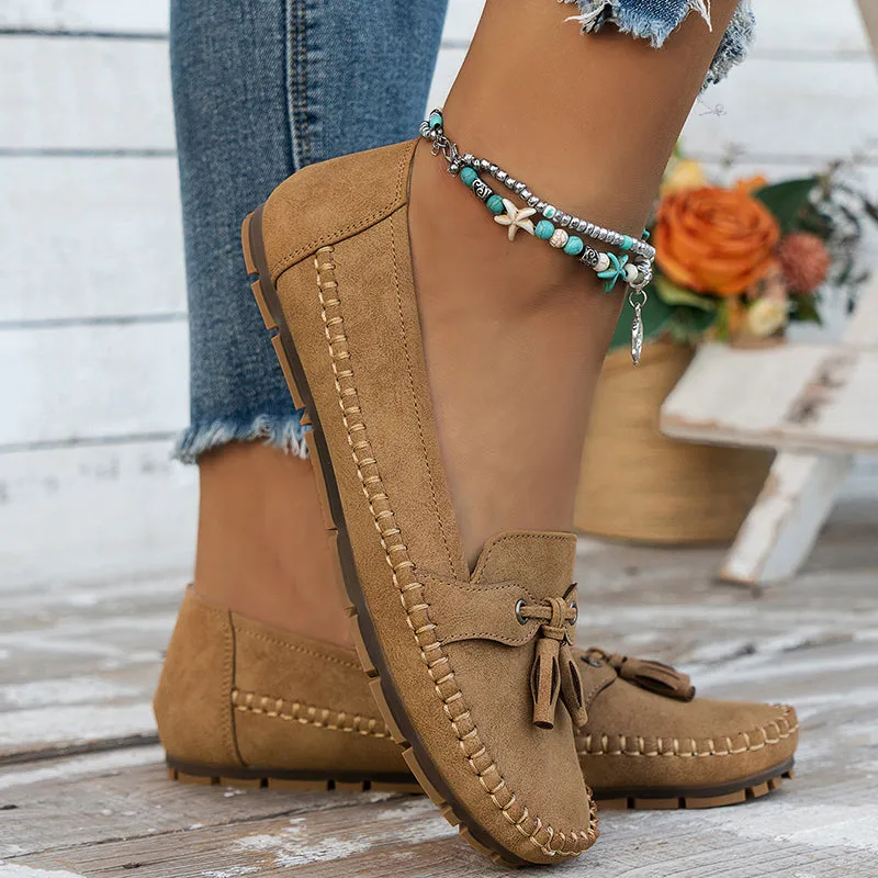 CHRISTY | COMFORTABLE SOFT MOCASSINS