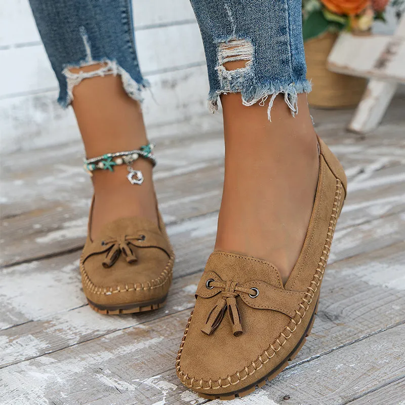 CHRISTY | COMFORTABLE SOFT MOCASSINS