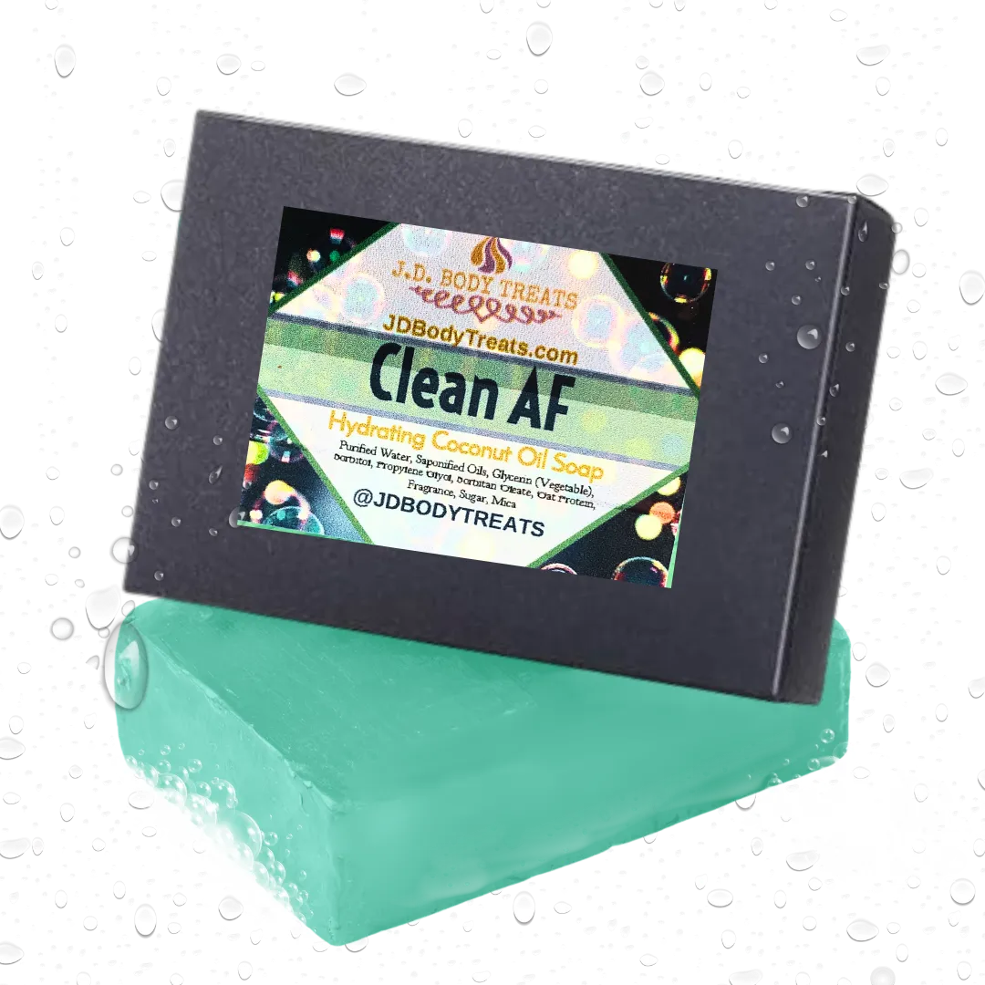 Clean Af - Provocative Novelty Soap