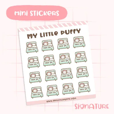 Clean Bedroom Planner Sticker
