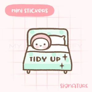 Clean Bedroom Planner Sticker