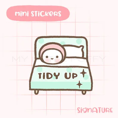 Clean Bedroom Planner Sticker