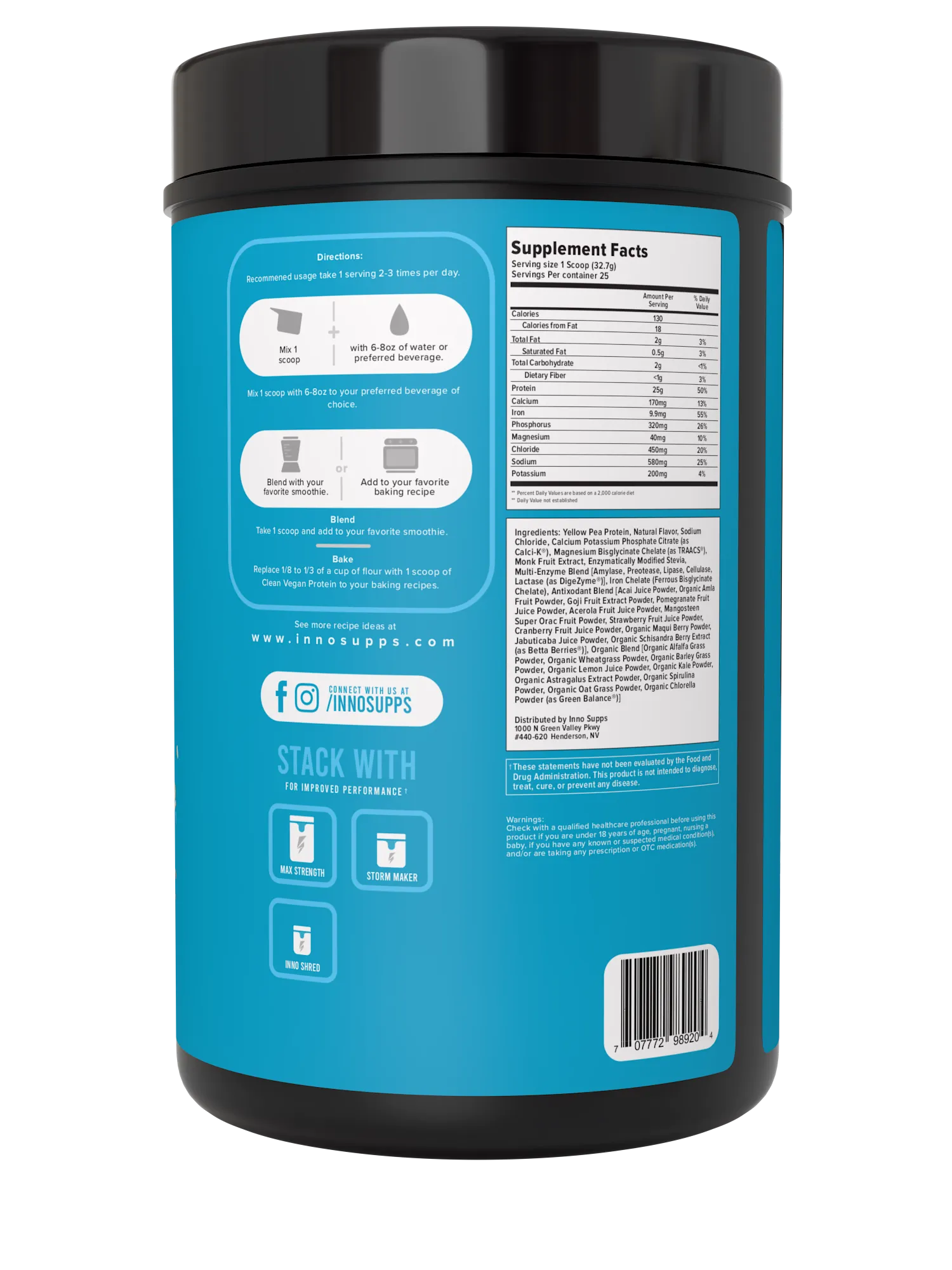 Clean Vegan Protein (Hidden New Layout)