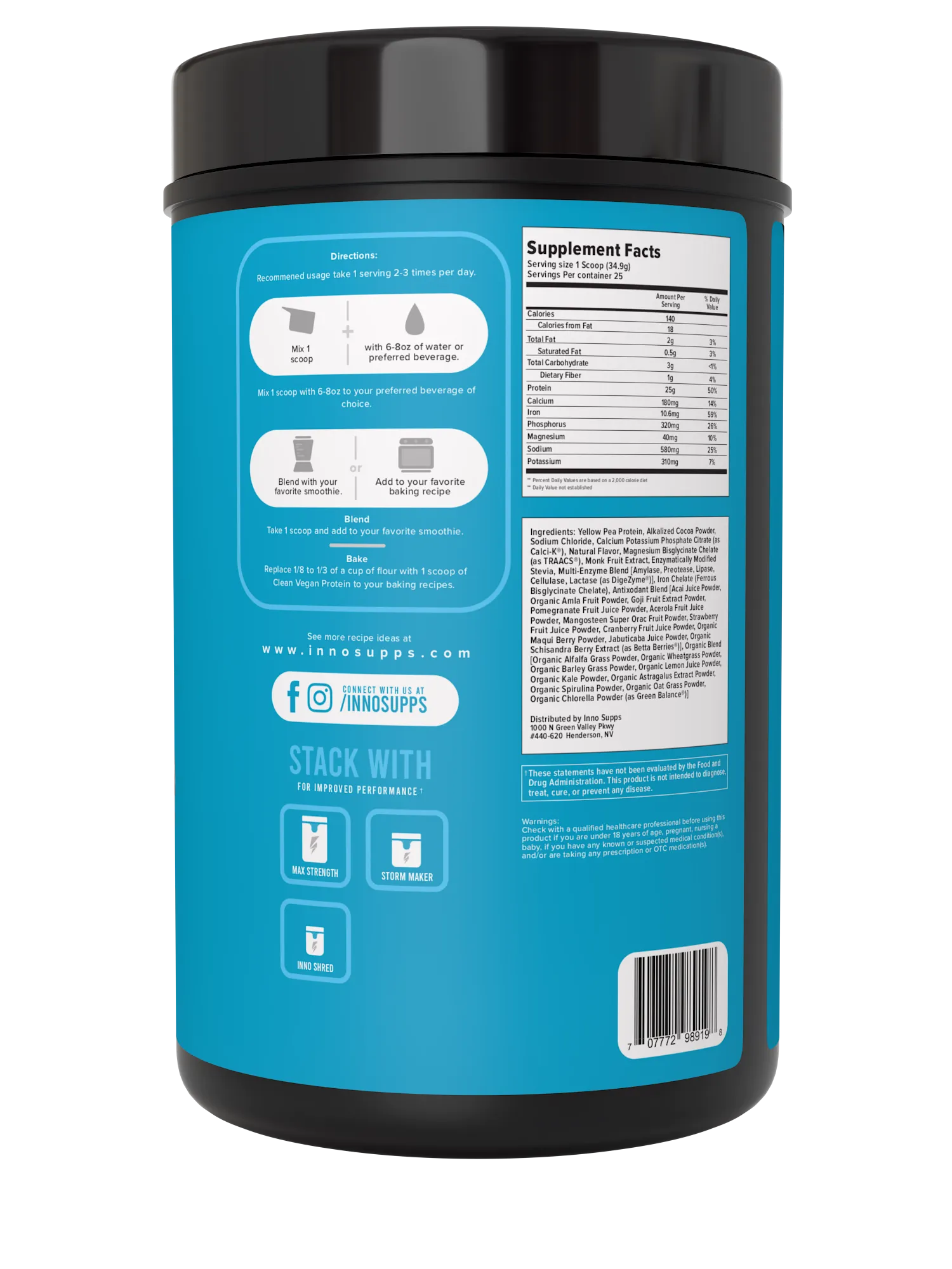Clean Vegan Protein (Hidden New Layout)