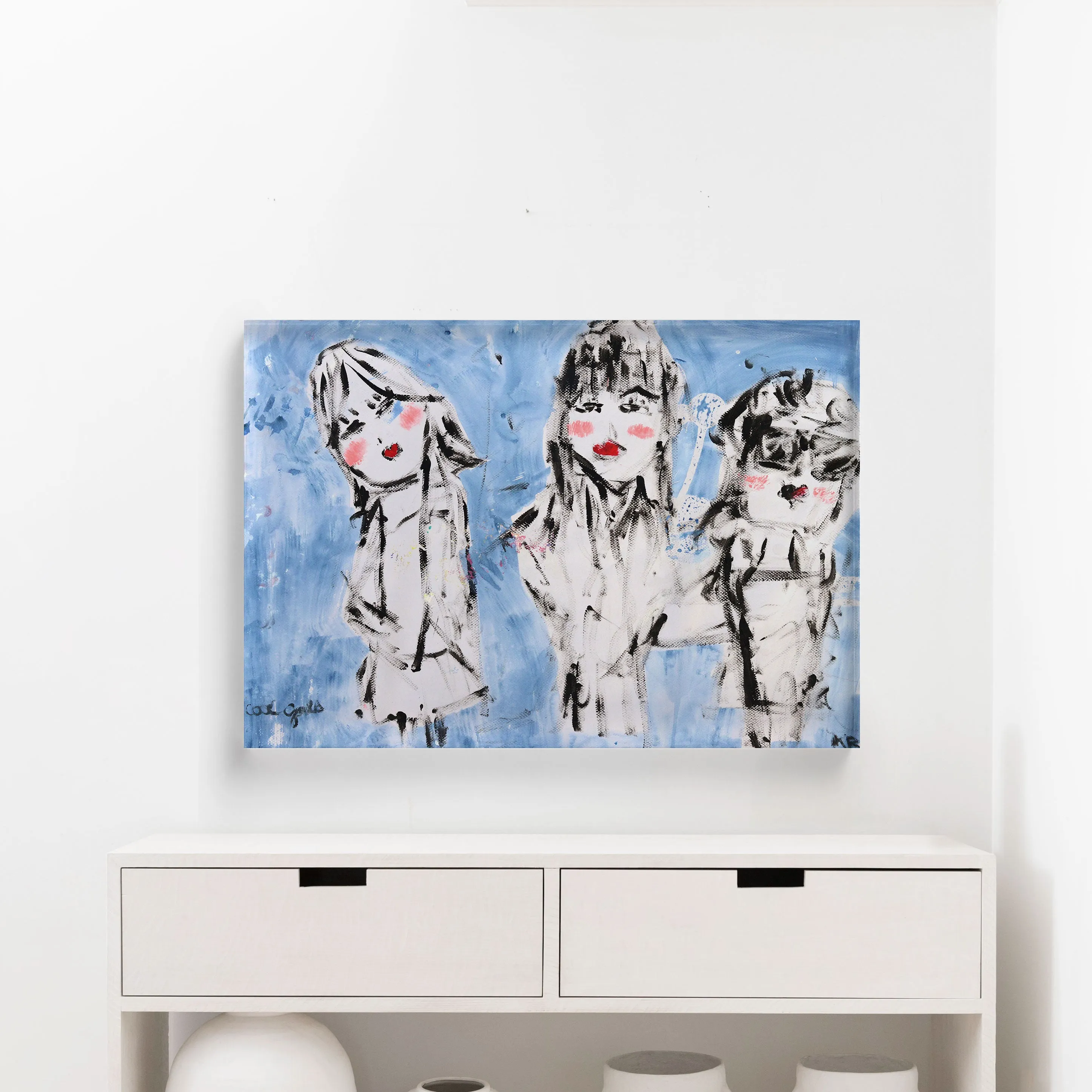 Cool Gals Art Print