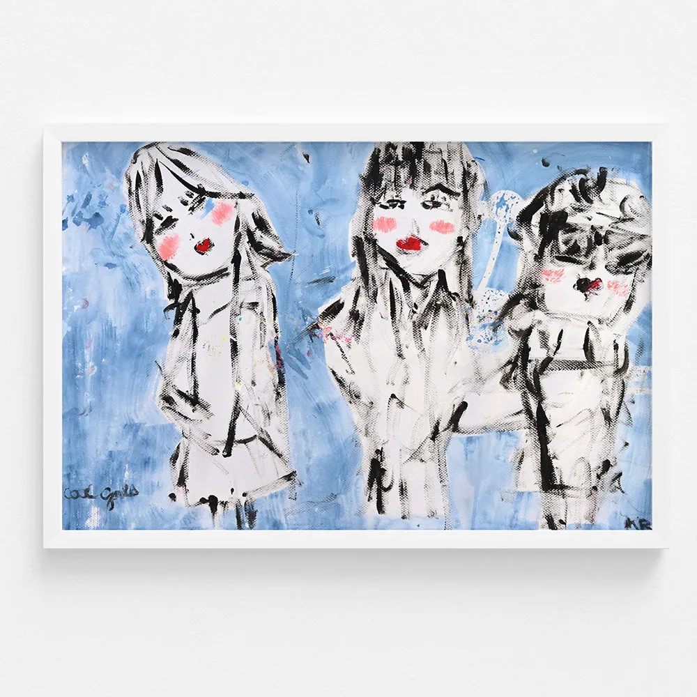 Cool Gals Art Print