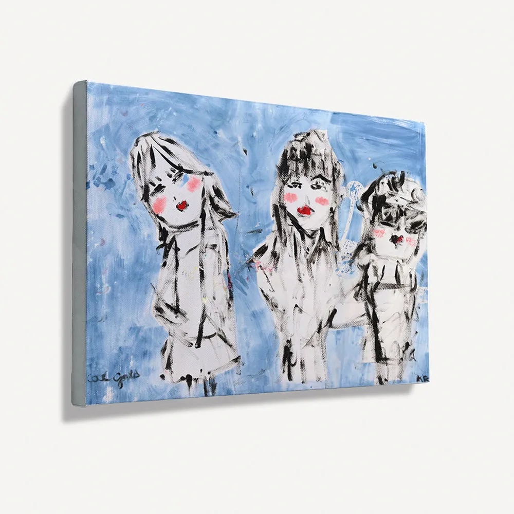 Cool Gals Art Print