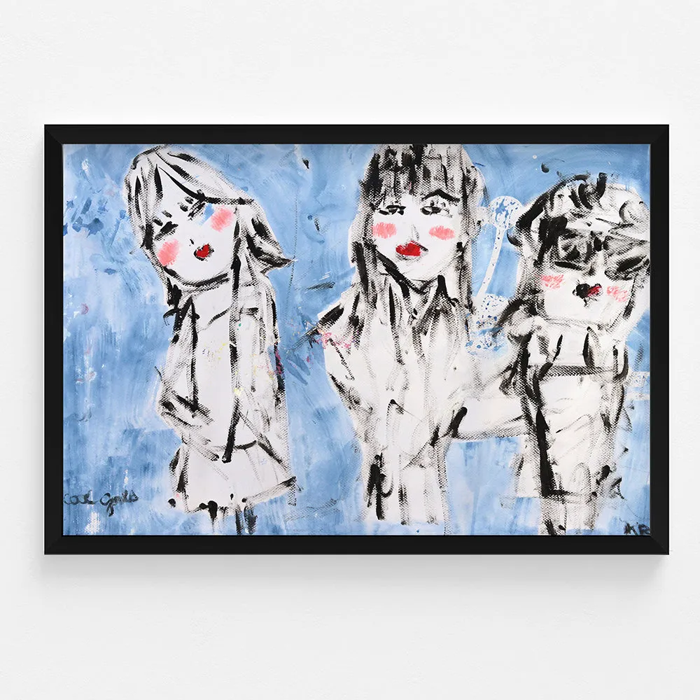 Cool Gals Art Print