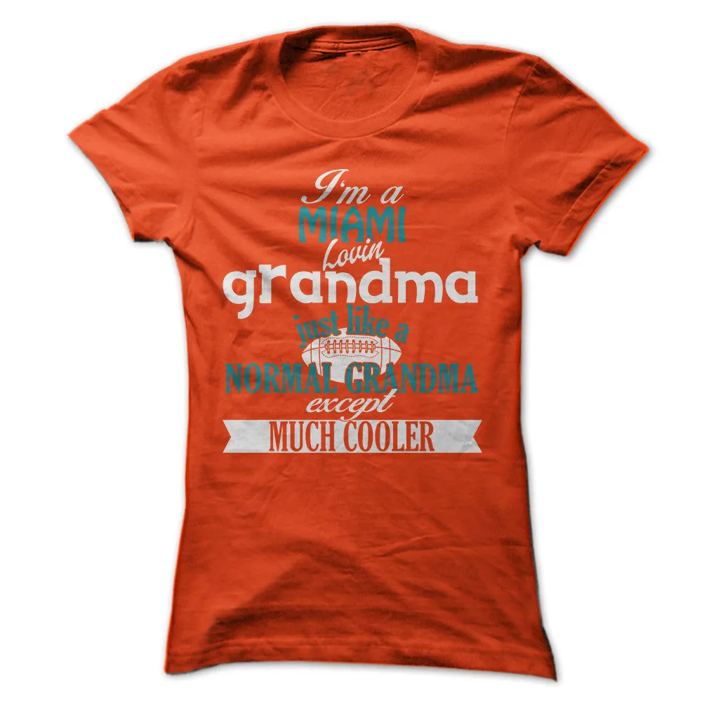 Cool Miami Football Grandma