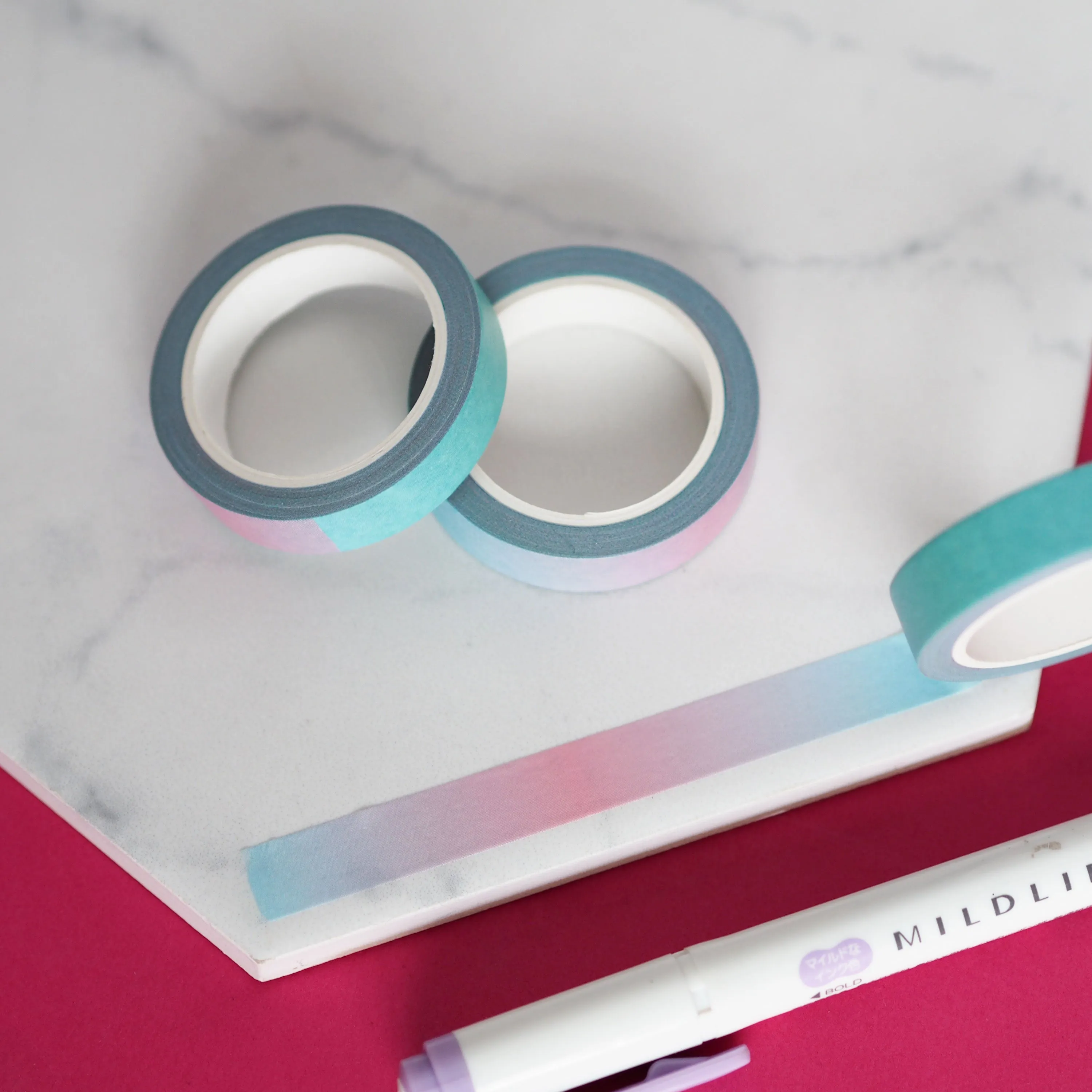 Cool Ombre Washi Tape