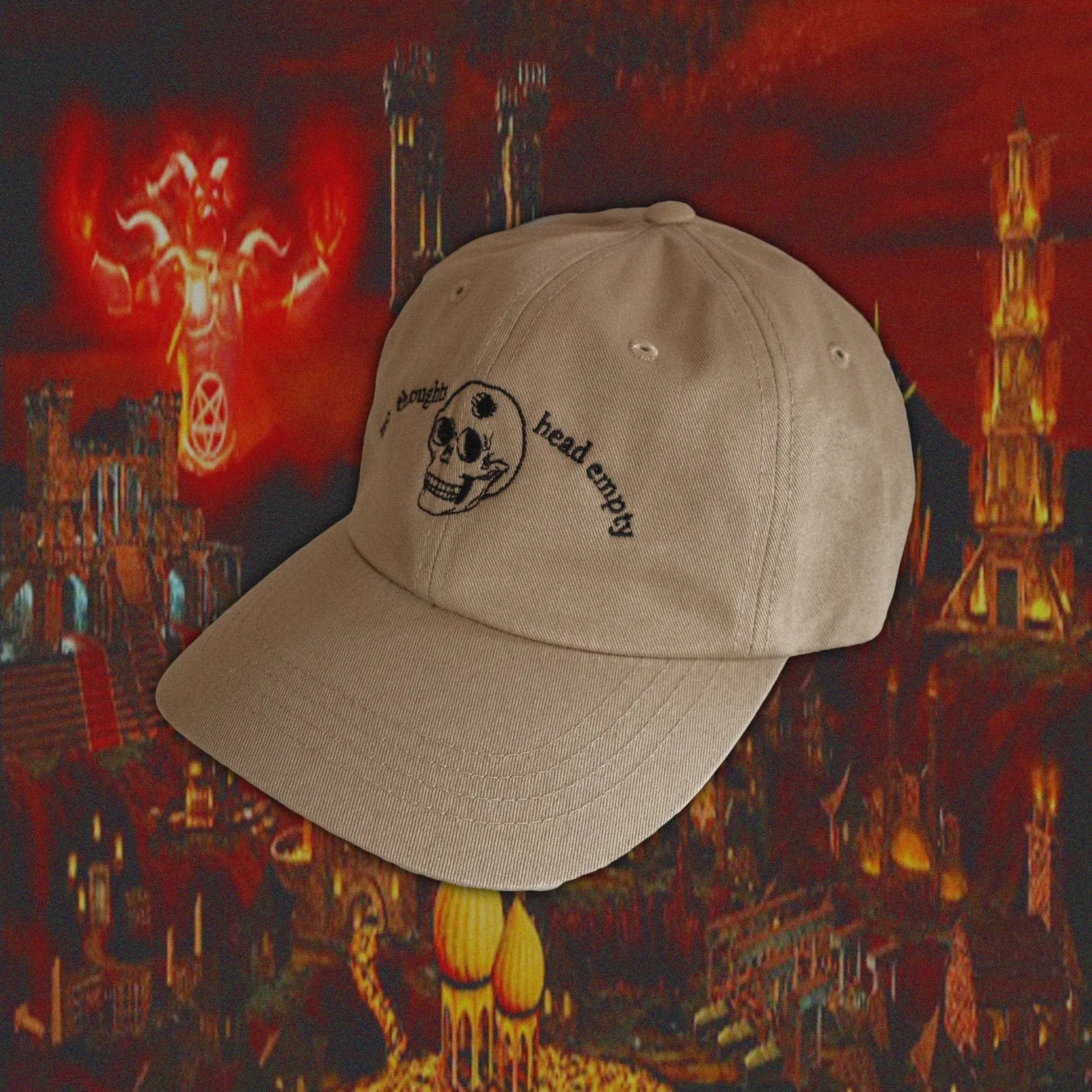 cool skull hat