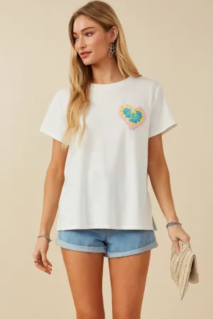 Crochet Pocket Tee