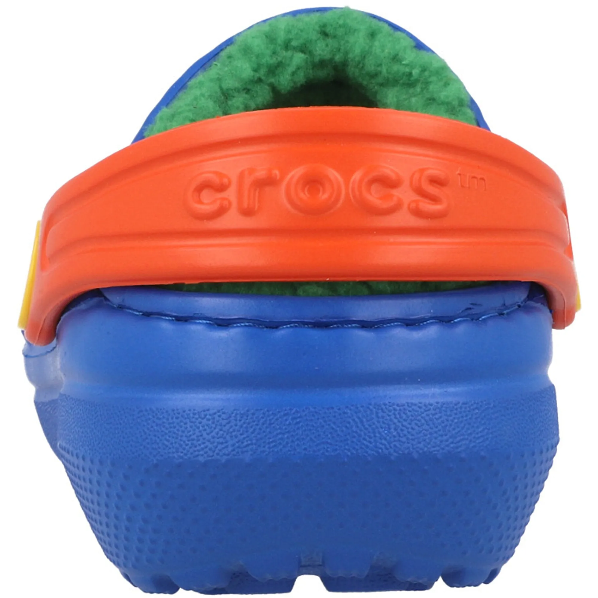 Crocs Kids Classic Lined Clog Blue Slippers