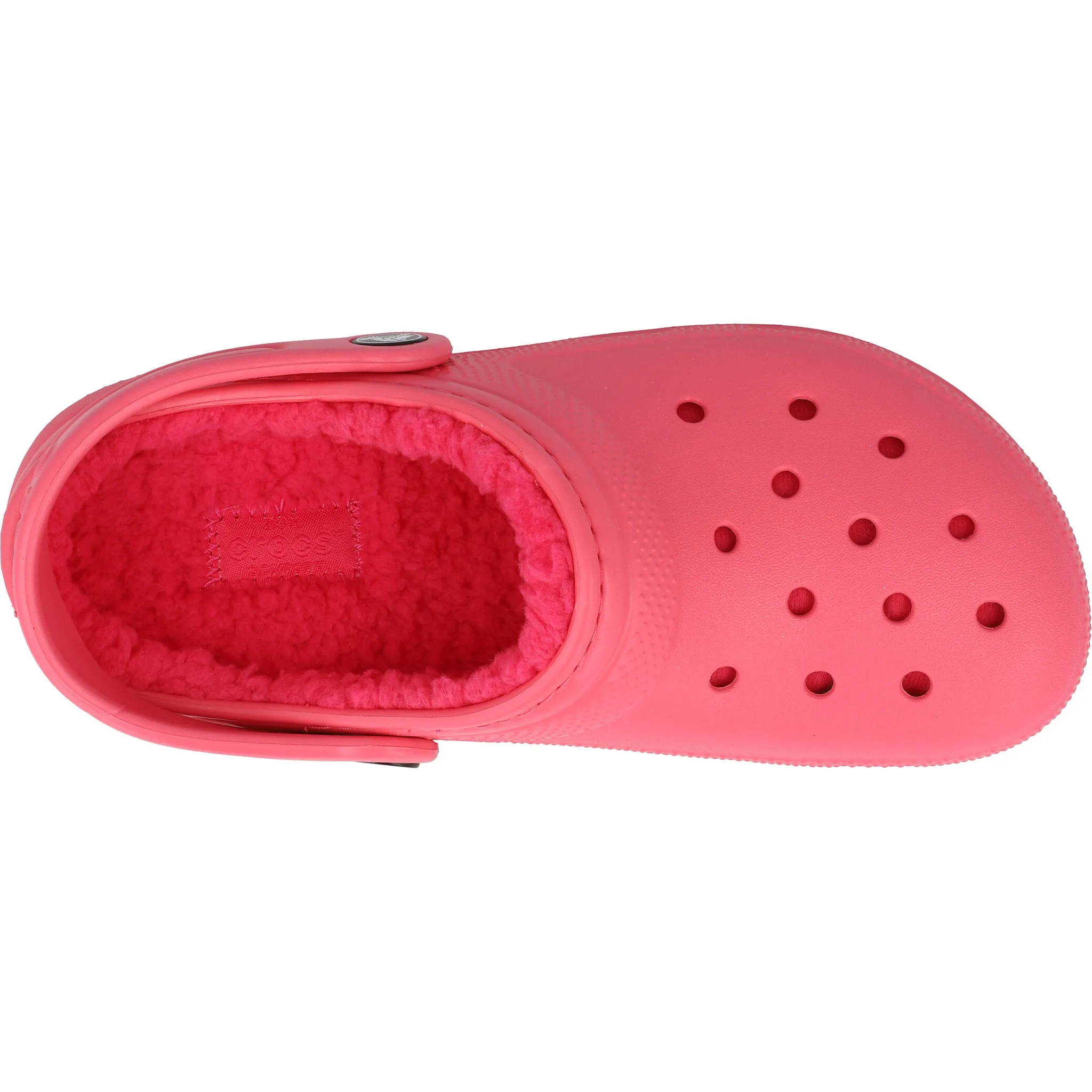 Crocs Kids Classic Lined Clog Hyper Pink