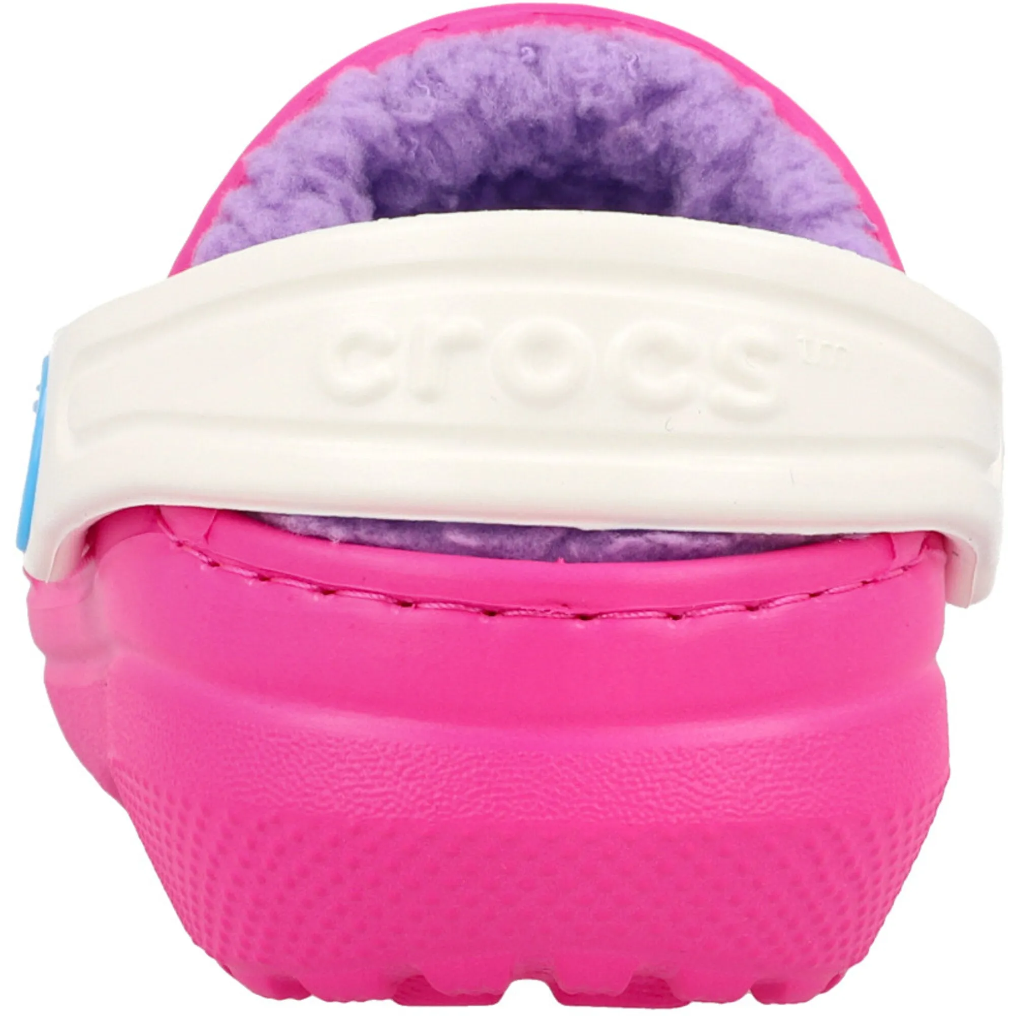 Crocs Kids Classic Lined Clog Pink Crush